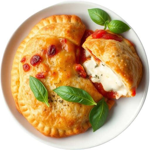 Cheese Calzone dish
