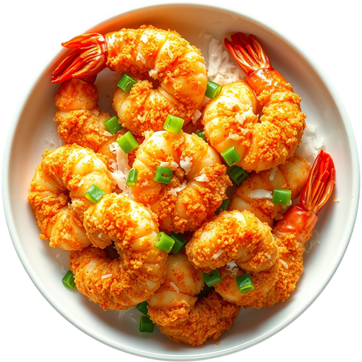 Coconut Shrimp dish