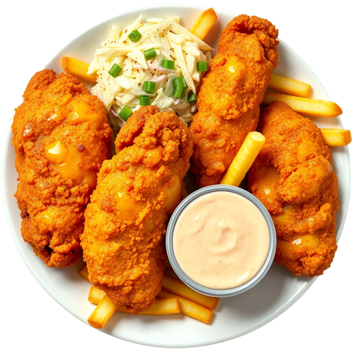 Three Tenders Meal dish