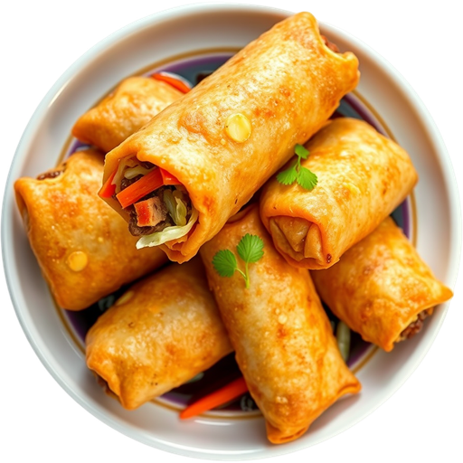 Beer Battered Egg Rolls dish