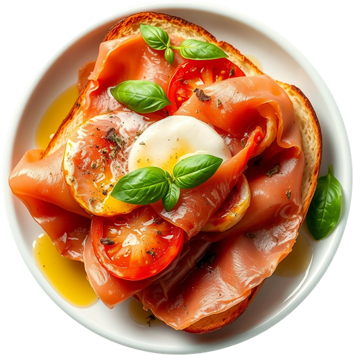 Prosciutto Panini dish