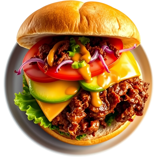 Carnitas Burger dish