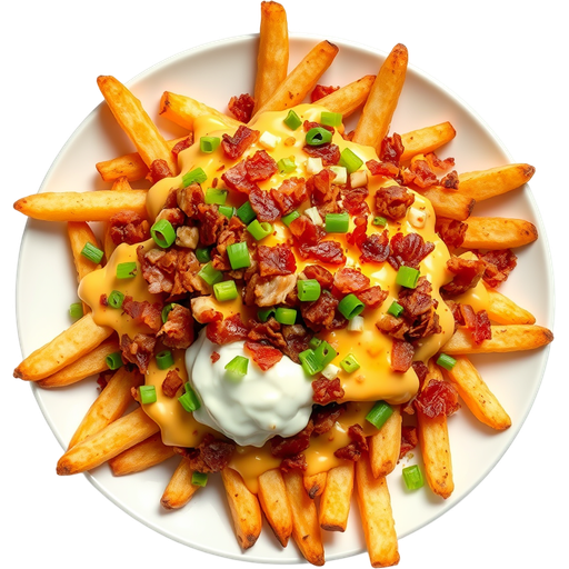 Loaded Cajun Fries dish