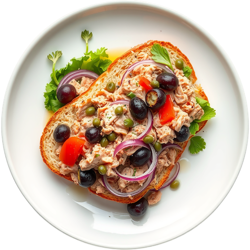 Sicilian Tuna Sandwich dish