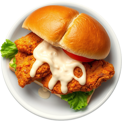 Cold Fred Chicken Sandwich dish