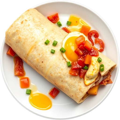 Classic Breakfast Burrito dish