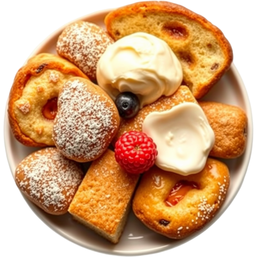 Sweet and Savory Baked Goods dish