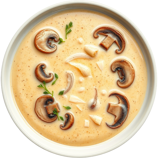 Cream of Mushroom Soup dish