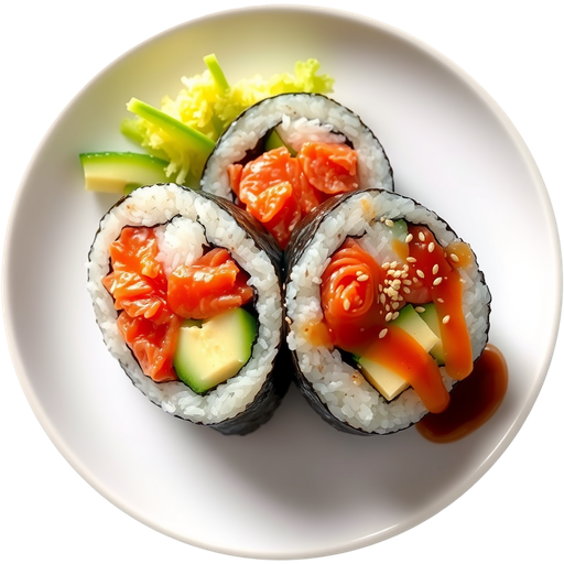 Spicy Tuna Hand Roll dish