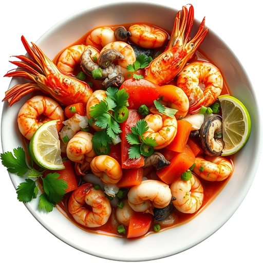 Seafood Molcajete dish
