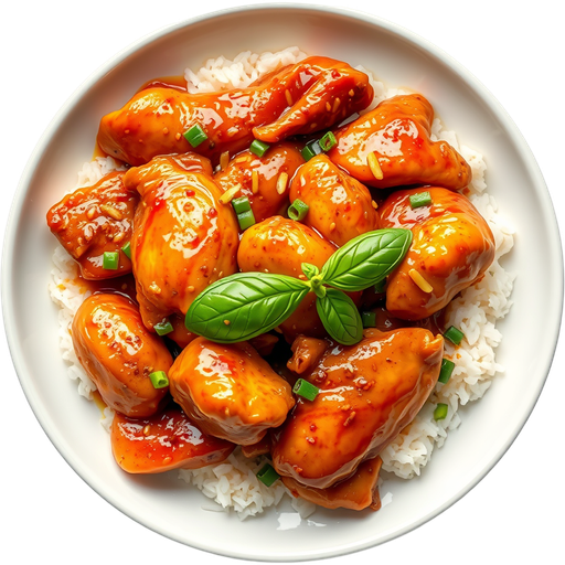 Three Flavored Chicken dish