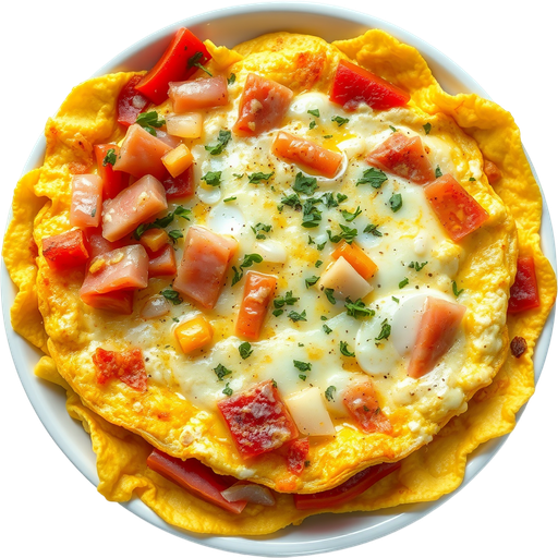 Omelette dish