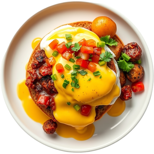 Bad Hombre Benedict dish