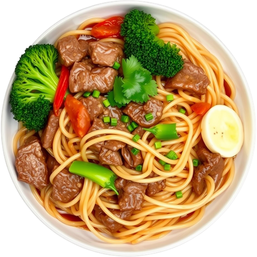 Beef Pad See Ew dish
