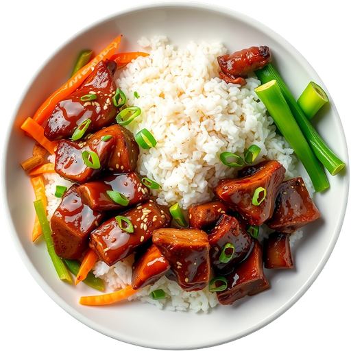 Teriyaki Beef Plate dish