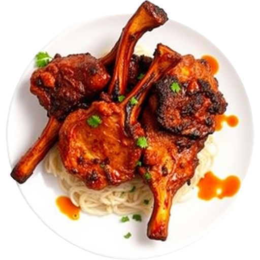 Tandoori Lamb Chops dish