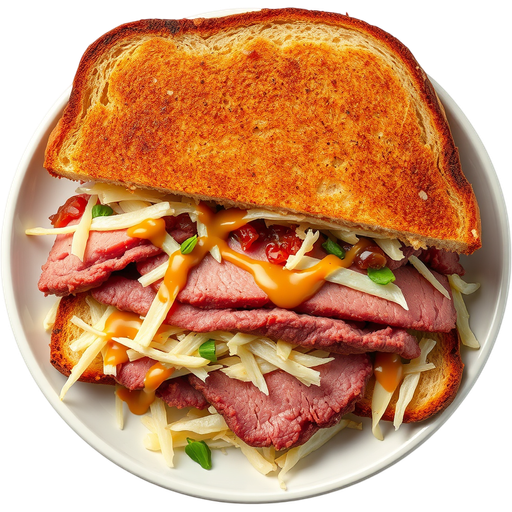 Reuben Sandwich dish