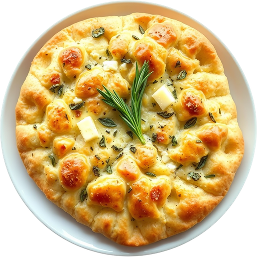 Garlic Butter Focaccia dish