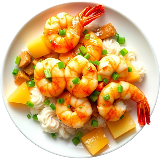 Aloha Shrimp dish