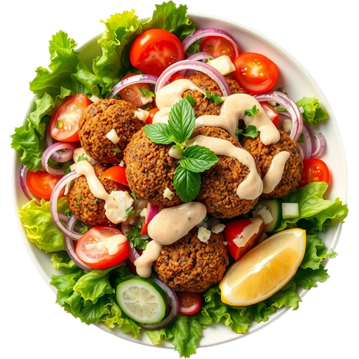 Falafel Salad dish