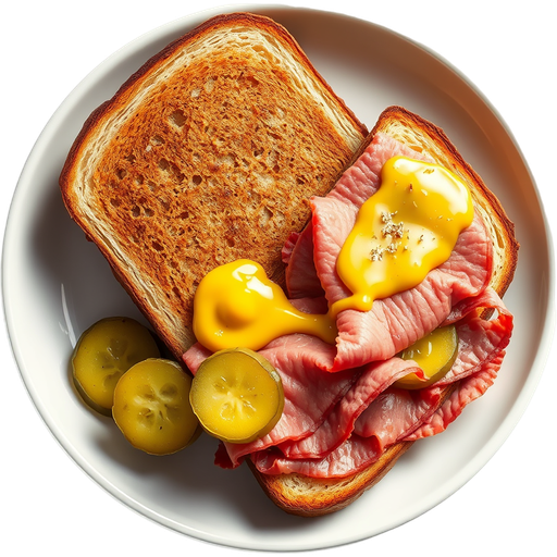 Pastrami Sandwich dish