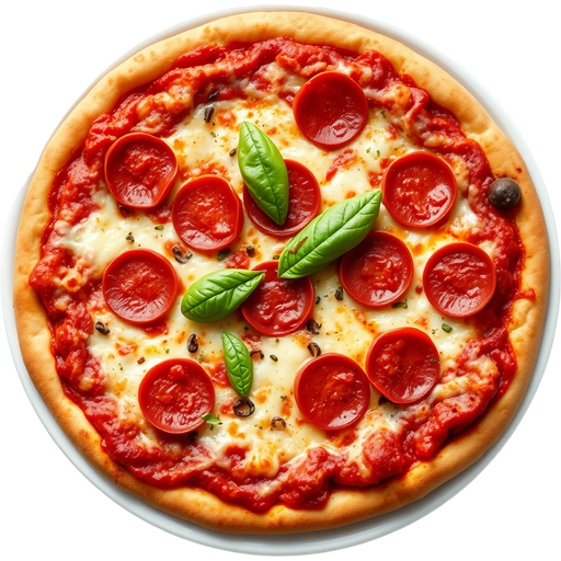 Pepperoni Pizza dish