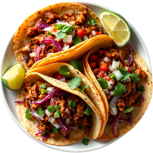 Jackfruit Tacos dish