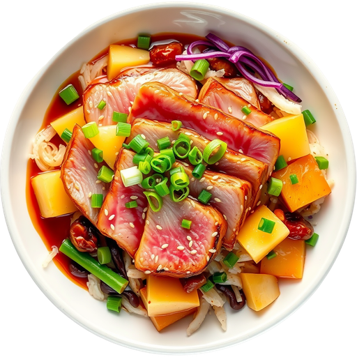 Tuna Luau dish