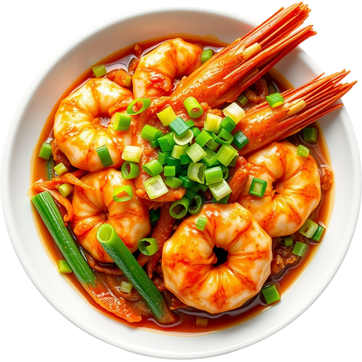 Kimchi Shrimp dish