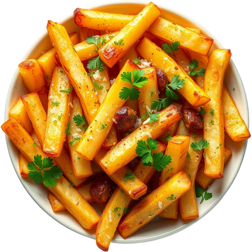 Garlic Fries dish