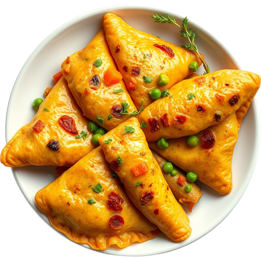 Vegetable Samosa dish