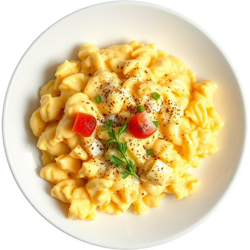 Soft Scrambled Eggs dish