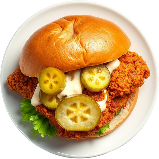 Fried Chicken Sandwich dish
