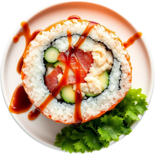 Rainbow Roll dish