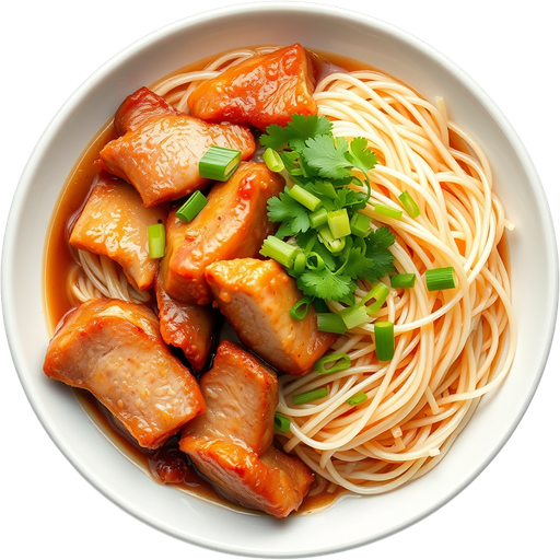 Duck Vermicelli dish