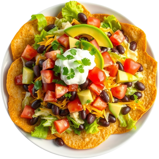 Tostada Salad dish