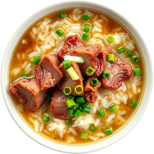 Duck Meat Porridge dish