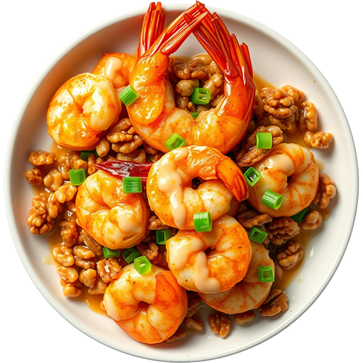 Honey Walnut Shrimp dish