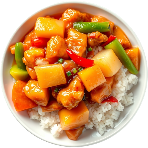 Sweet and Sour Chicken dish