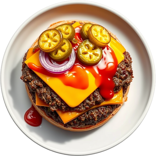 Smashburger dish