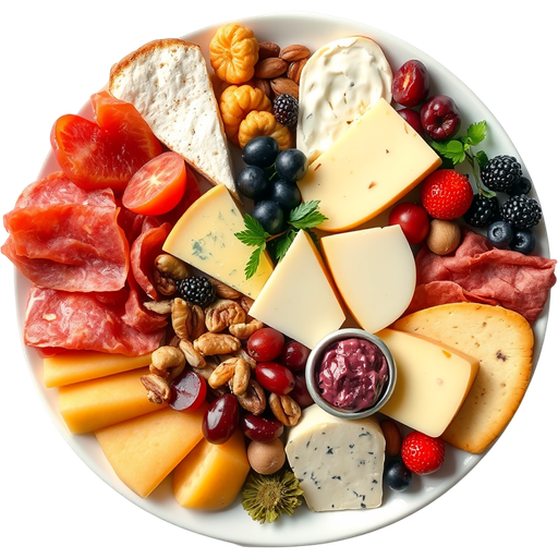 Cheese Charcuterie Board dish