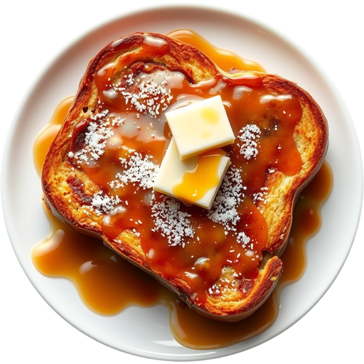 Caramel French Toast dish