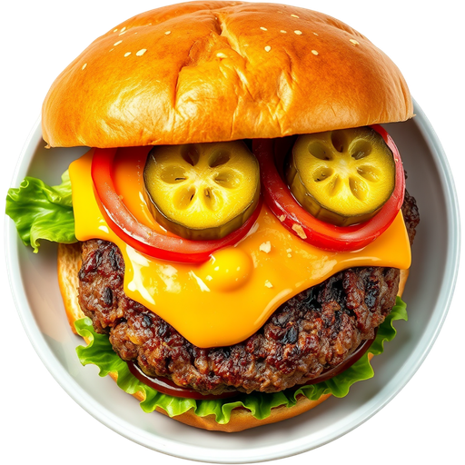 Goldburger dish