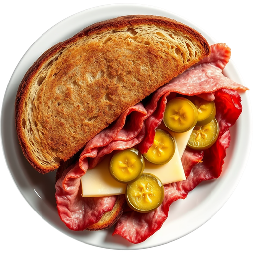 Pastrami Sandwich dish