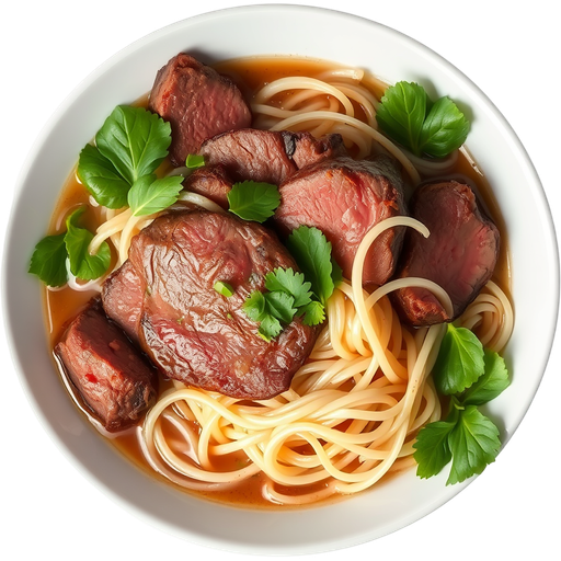 Pho Filet Mignon dish