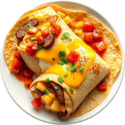 Breakfast Burrito dish
