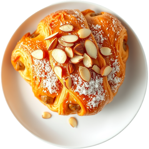 Almond Croissant dish