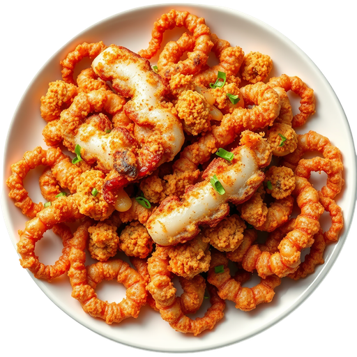 Crispy Squid dish