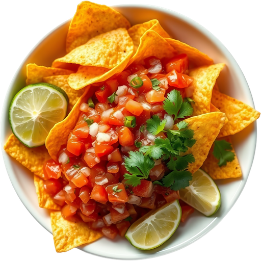 Complimentary Chips and Salsa dish