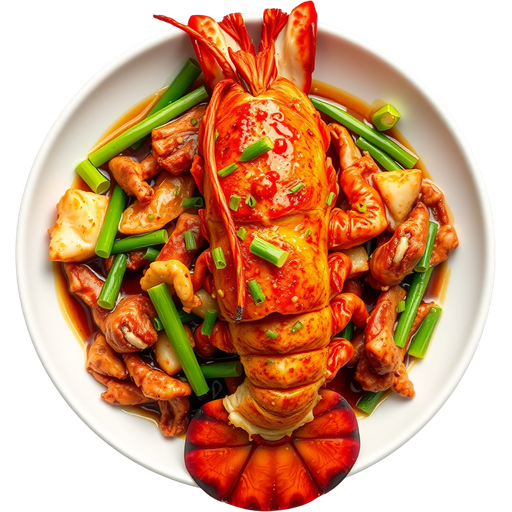 House Special Fried Lobster dish